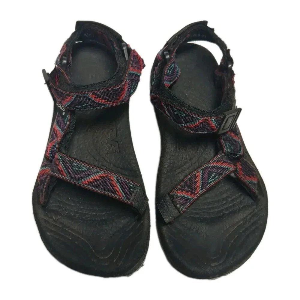 Teva TERRADACTYL Men 6 Women 8 Sport Sandals Aztec Print Water Activewear Hiking